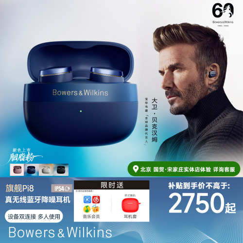 宝华韦健真无线蓝牙降噪耳机Pi8