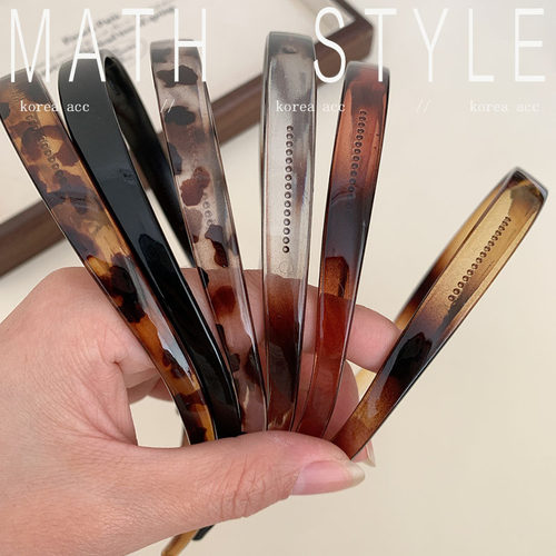 复古玳瑁色眼镜发箍女外出头箍