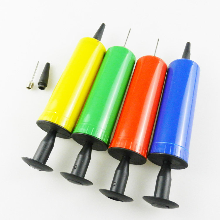 小号两用气球手动打气筒 儿童按摩皮球气球迷你针式打气筒包邮