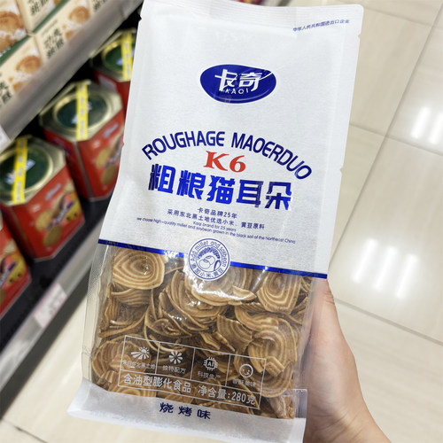 卡奇粗粮猫耳朵零食280克