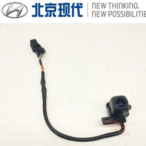 现代全新IX35后摄像头后倒车视频