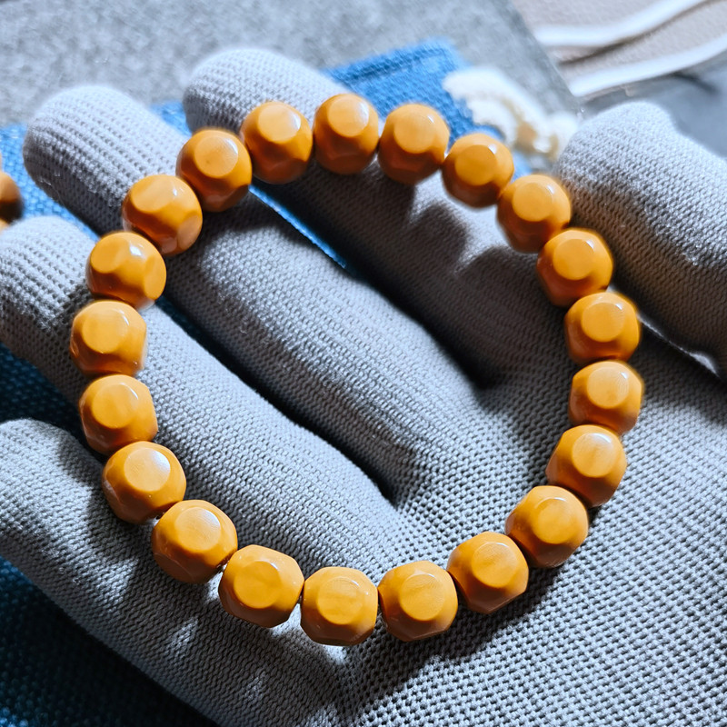 新品直切野生猴头雕刻正圆老型桶手捻核桃手串单圈文玩男女士佛珠