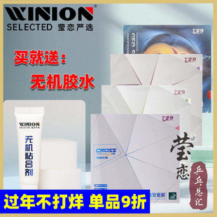 莹恋 友谊729普及套装绿色彩色GS训练对套乒乓球胶皮球拍反胶套胶