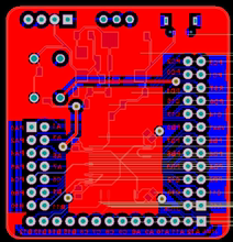 STM32F103RCT6ZET6C8T6RBT6VET6最小系统核心板原理图PCB和AD打开