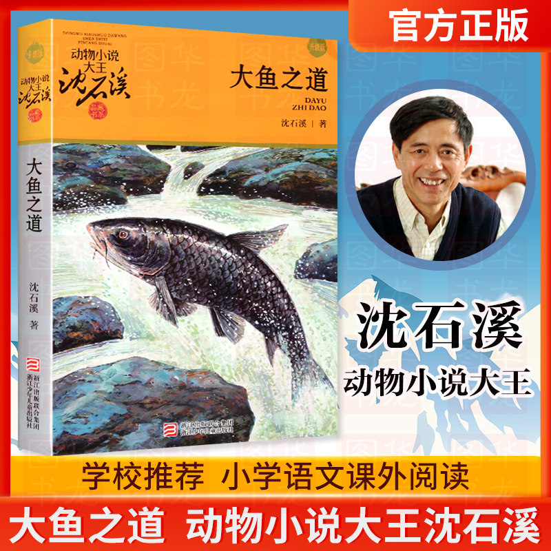 大鱼之道 沈石溪动物小说品藏书系小学生课外阅读书籍6-12岁儿童文学