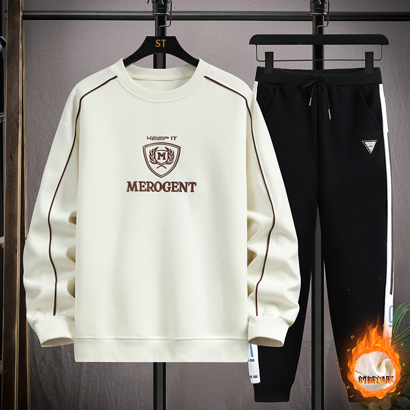 春秋季13青少年卫衣套装12岁男孩大童T恤14初中学生15运动两件套