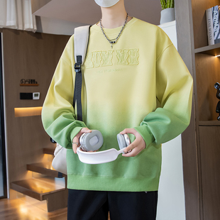 12青少年春秋装卫衣男孩初中学生帅气打底衫15胖大童纯棉运动上衣