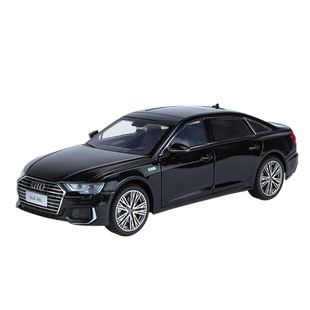 1:18奥迪A6L大号仿真摆件送礼合金声光轿车汽车模型男孩儿童礼物
