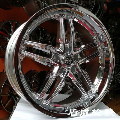 适用克莱斯勒300C雷克萨斯RX哈弗H8锐界汽车铝合金改装轮毂20寸