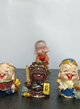 加工定制发财树脂酒柜摆件高级感中式乔迁礼物酒店新家玄关工艺品