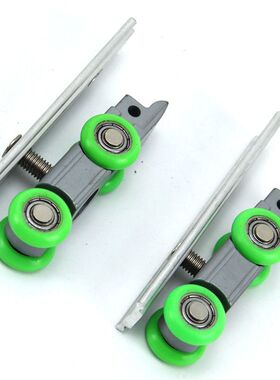 新加坡网红门PT/PD门吊轮配件缓冲款左右开合有框玻璃平移门滑轮