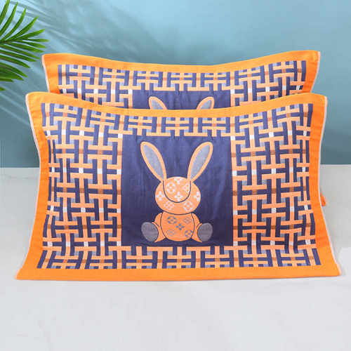 四季防滑家用纱布高档吸汗枕头