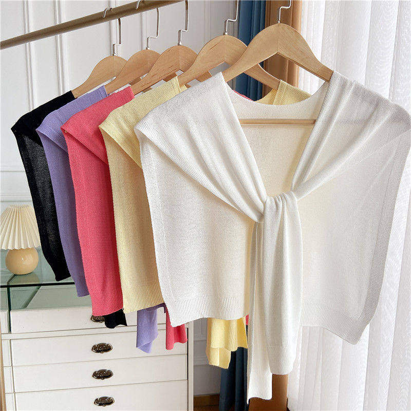 纯色颈椎冬季保暖夏季薄韩式多功能外搭纯色披肩针织空调房间围巾,女装/女士精品,毛针织衫,淘宝优惠券,粉丝福利购,淘宝优惠卷