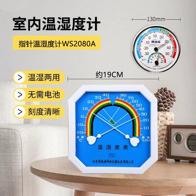 博德福指针式温湿度计