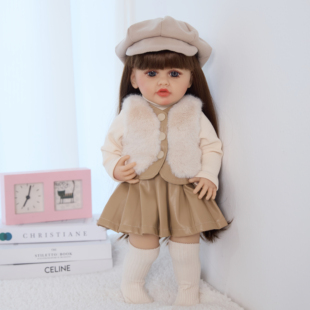 仿真娃娃婴儿软胶洋娃娃玩具女孩公主玩偶可换装套装大礼盒布娃娃