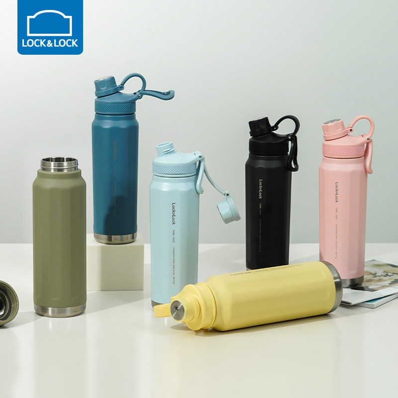 乐扣乐扣探索保温杯便携大容量水壶保冷杯户外运动水杯高颜值露营