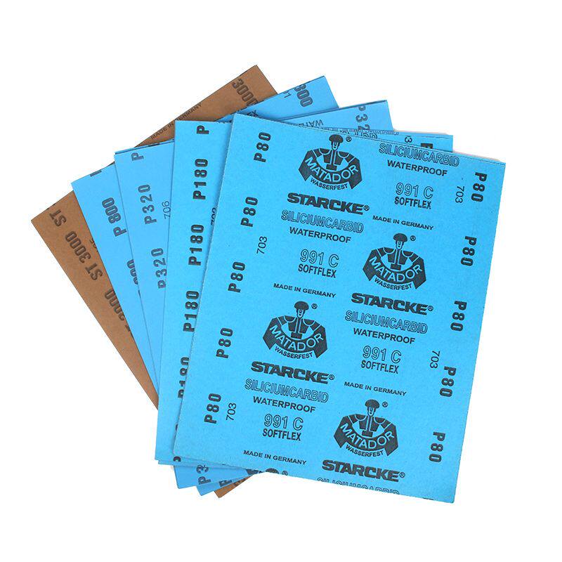 干湿两用砂纸耐水砂纸进口德国勇士5000目2000目文玩抛光打磨砂纸