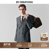 男春季 柏品进口纯羊毛斜纹西服套装 职业通勤商务休闲套西 VBC