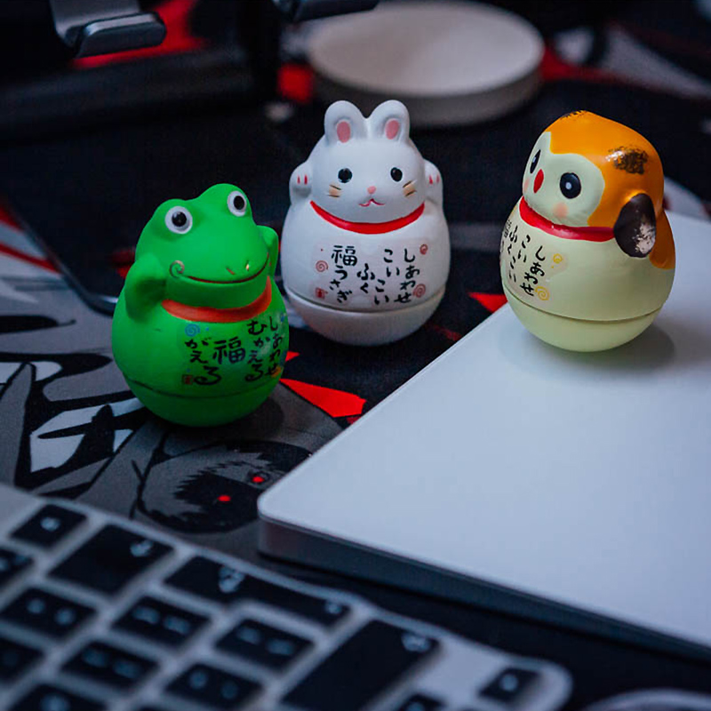 装饰品可爱陶瓷桌面摆件