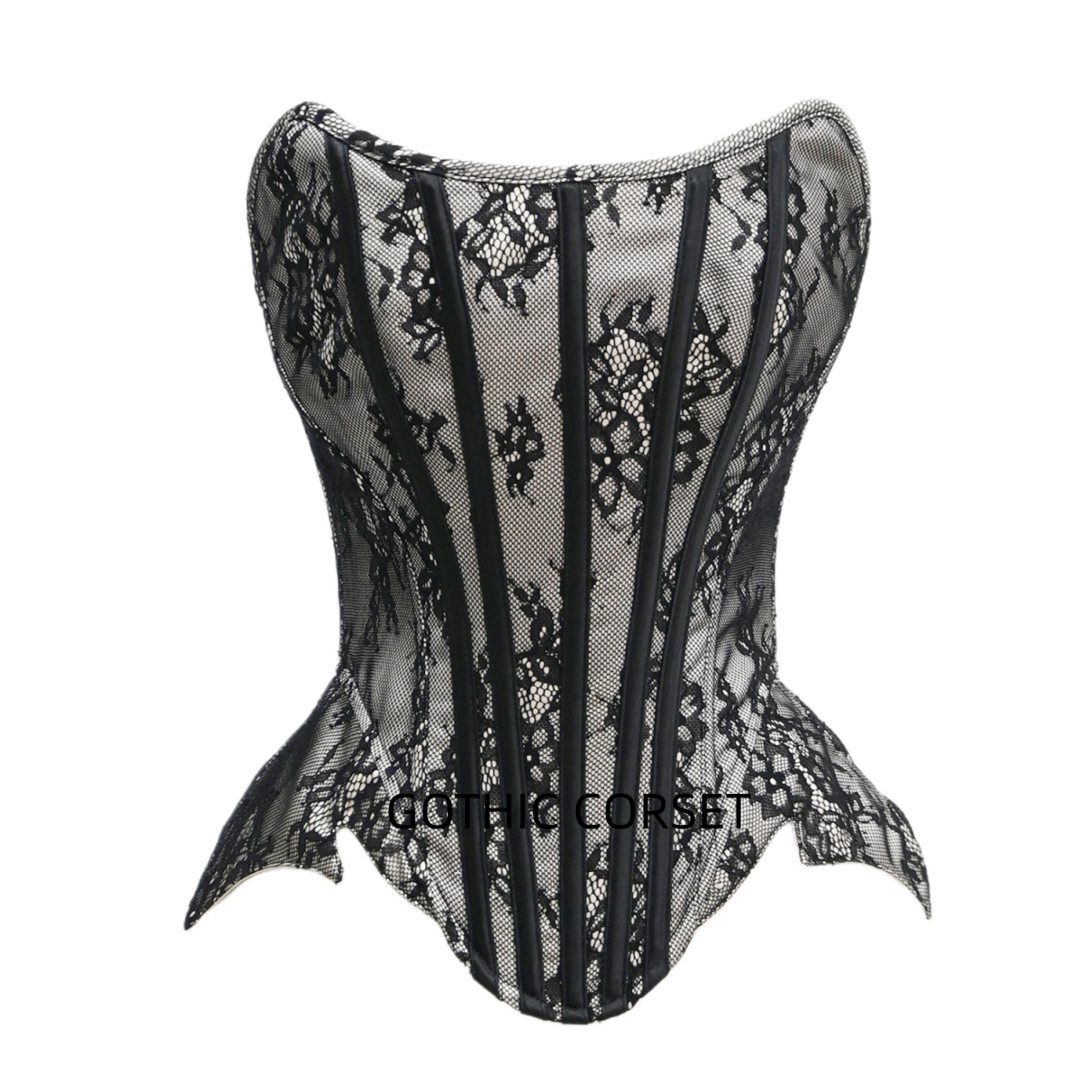 巴斯克婚纱礼服束身衣蕾丝刺绣双层束腰紧身衣corset性感美体马甲