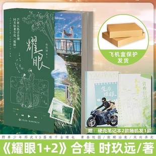 耀眼1+2 全2册完结篇 时玖远【随书赠品】甜宠都市校园言情小说实体书 新增全新番外少年邢武VS少女晴也 新视角图书正版