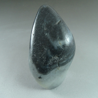 精品玉石籽料134克原青花把件