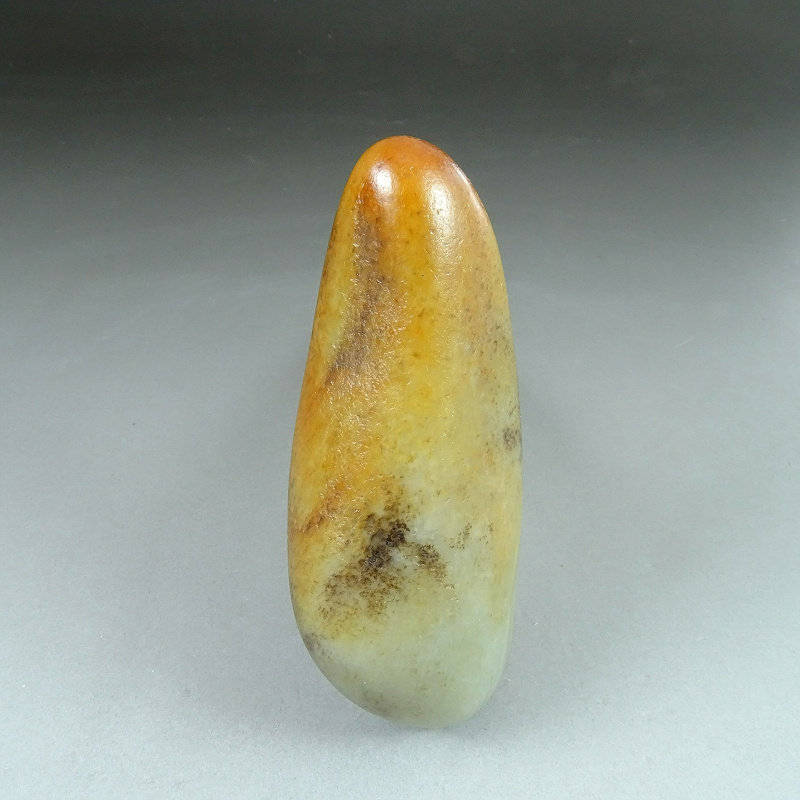 新疆和田玉籽料原石105.6克玉石把料原籽原料籽玉黄皮青白玉把件F