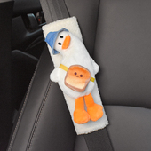 汽车安全带护肩套可爱一对情侣车用保险带女士卡通内饰四季 通用