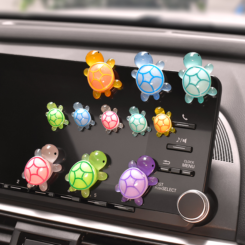 可爱创意小乌龟车载摆件装饰屏幕