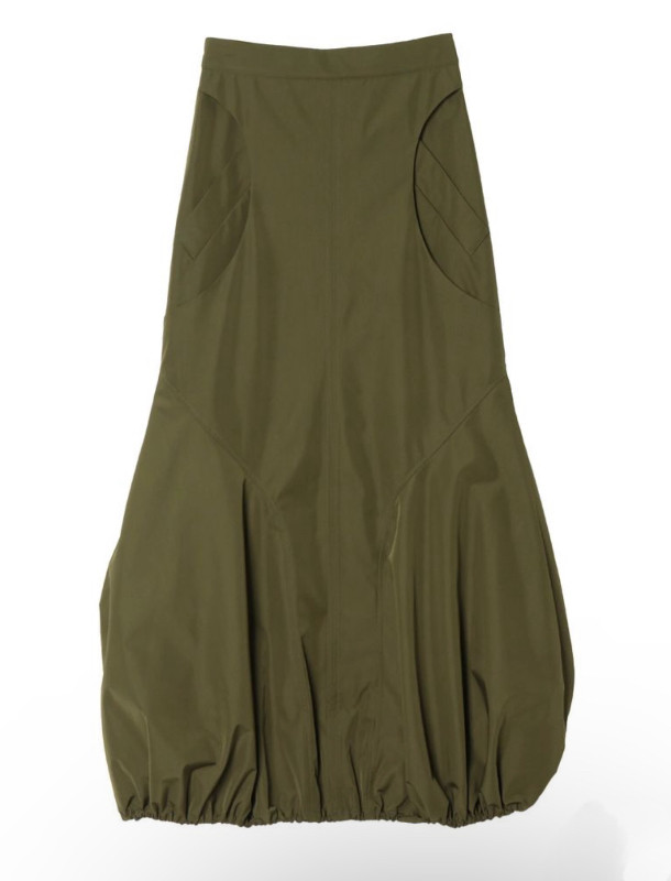 国内现货UN3D. 24秋冬 拱形口袋气球半身裙 拍下不退