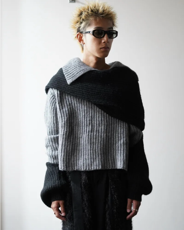 【拍下不退】国内现货TAAKK25秋冬长版围巾男女同款