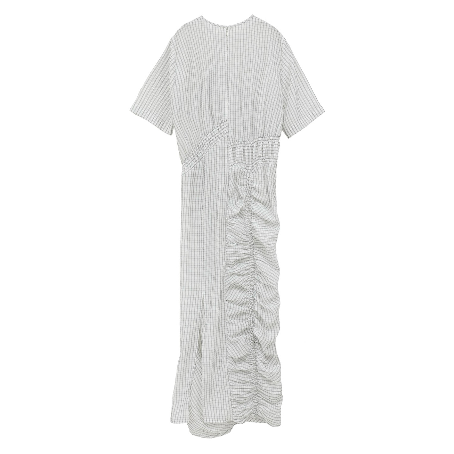 国内现货CLANE松本惠奈25春夏条纹褶皱连衣裙拍下不退