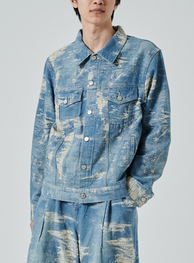 国内现货TAAKK25秋冬3rdTypeDenimJacket宽松牛仔夹克拍下不退