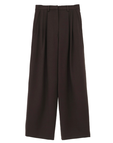 国内现货 CLANE 松本惠奈 正品24Aw新款 纯色直筒休闲裤拍下不退