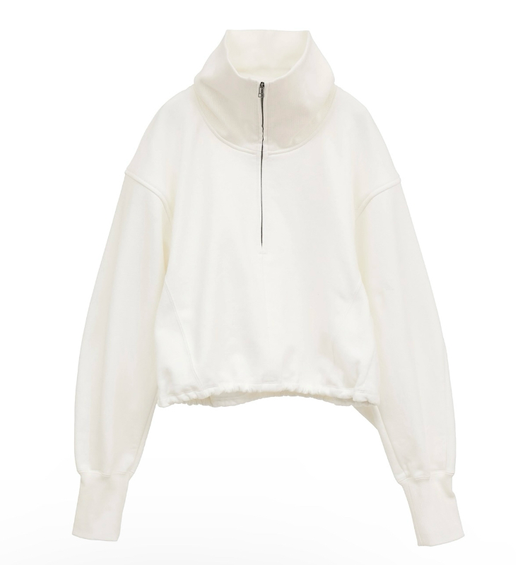 【拍下不退】国内现货CLANE25秋冬立领拉链短版卫衣