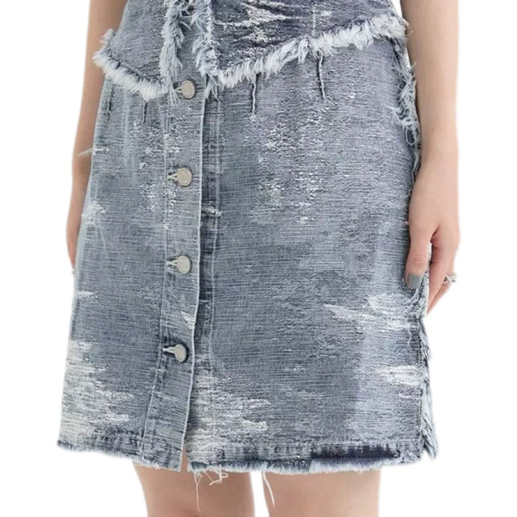 TAAKK日系牛仔裙全新现货