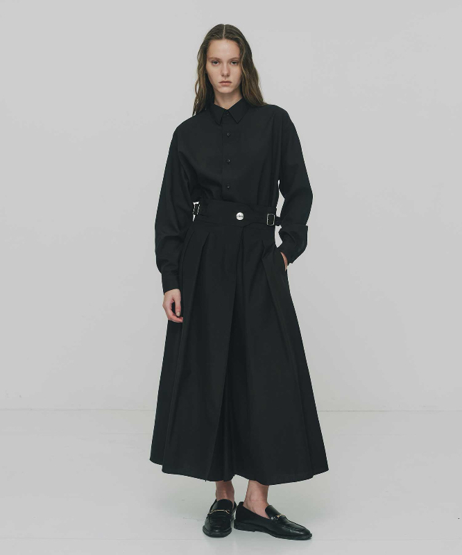 【拍下不退】国内现货THE RERACS25秋冬女款高腰半身裙裤