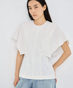 上衣 国内现货AKIRANAKA26春夏立体剪裁短袖 拍下不退