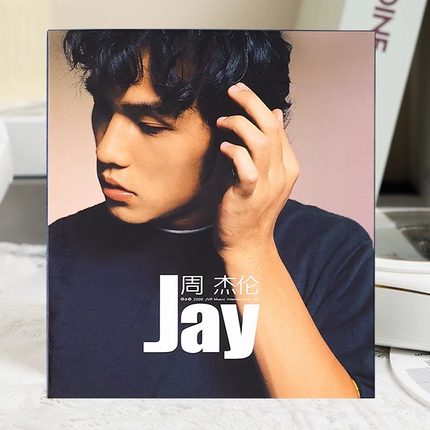 官方正版 周杰伦同名专辑 JAY 反方向的钟 实体CD唱片+歌词本周边