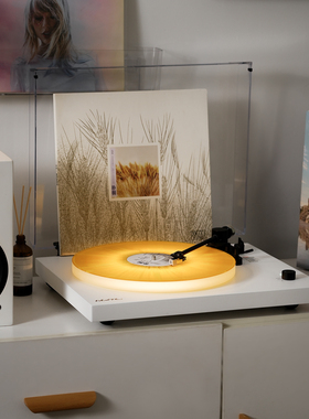 正版WhatPlus问加X2黑胶唱片机播放器留声分体式氛围感发光唱片机