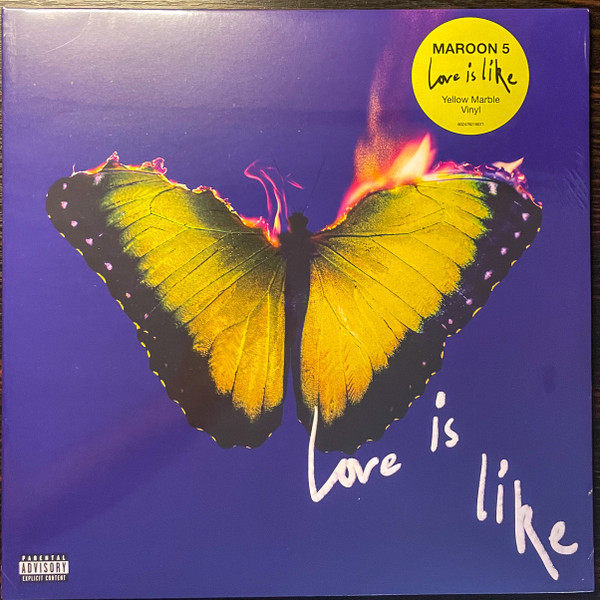 原装进口 Maroon5魔力红 爱像什么Love Is Like 黄胶LP黑胶唱片