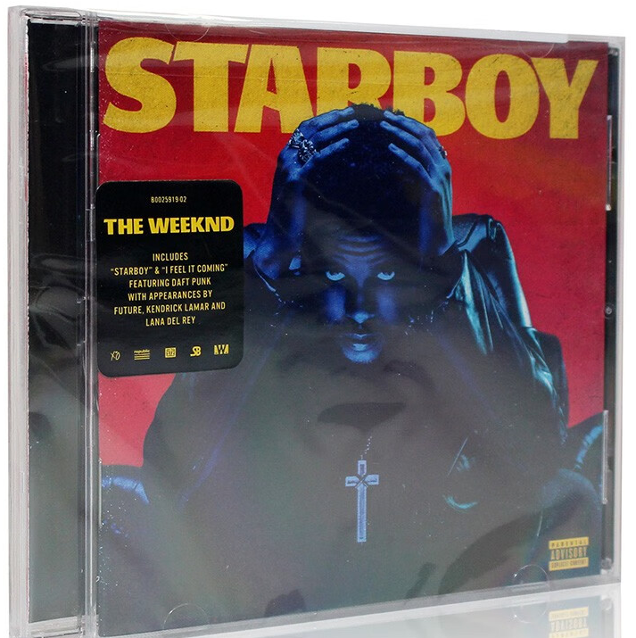 美版进口 威肯The Weeknd专辑 Starboy 星闻人物 盆栽 原装CD唱片