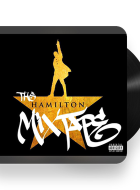 原装进口 百老汇音乐剧 汉密尔顿Hamilton  欧版2LP黑胶唱片 原卡