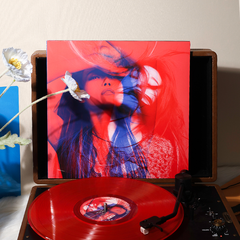 内含歌词折页+4张双面海报+PVC黑胶保护袋