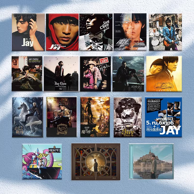 正版JAY周杰伦专辑歌曲实体CD唱片全套周边生日礼物车载太阳之子