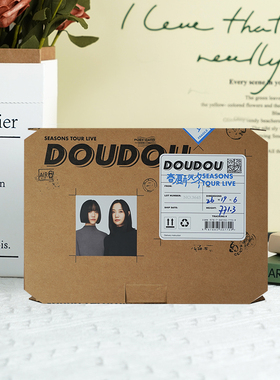 正版 DOUDOU 福禄寿乐队 春夏秋冬TOUR LIVE BOXSET 2CD唱片+DVD