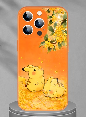 适用X桂花皮卡丘OPPOK11X宝可梦精灵神奇宝贝华为Pura70pro+手机壳VIVOY300Pro一加ACE3V荣耀magic6苹果17pro