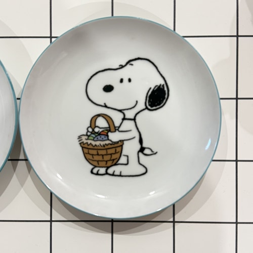 CCCat Doggg日本中古史努比陶瓷盘