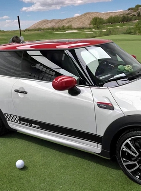 适用于迷你F55F56R56车贴mini库珀COOPERS车身贴拉花个性装饰贴纸