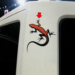 吉普JEEP牧马人莫哈韦撒哈拉卢比肯蜥蜴壁虎车贴四驱越野车身贴纸